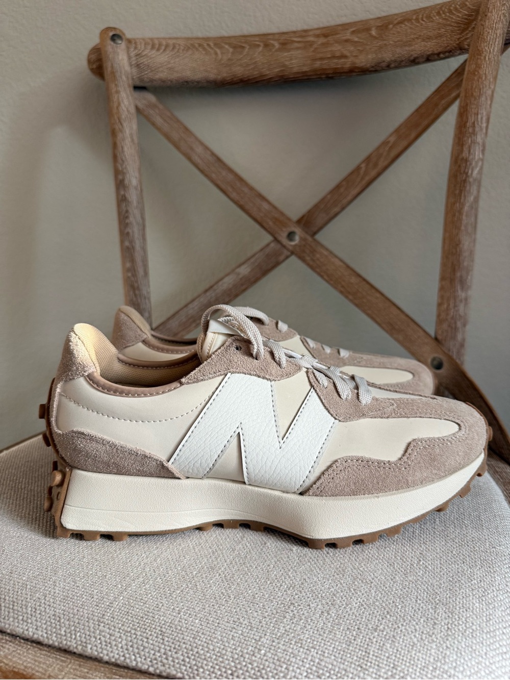 New Balance 327 Sneakers oatmeal - Picture 7 of 8
